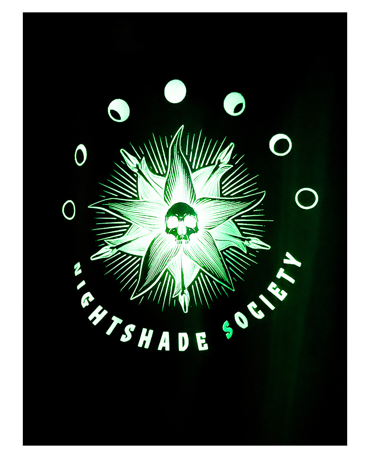 SUDADERA NEGRA MGM WEDNESDAY NIGHTSHADE SOCIETY MEDIANA - Image 4