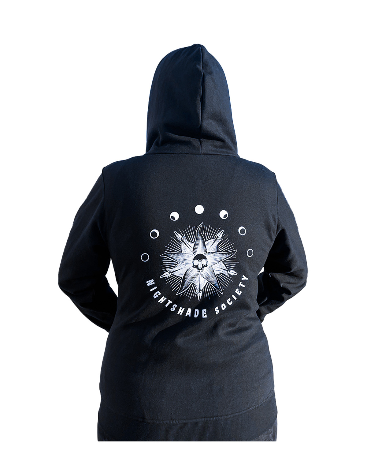 SUDADERA NEGRA MGM WEDNESDAY NIGHTSHADE SOCIETY MEDIANA - Image 5