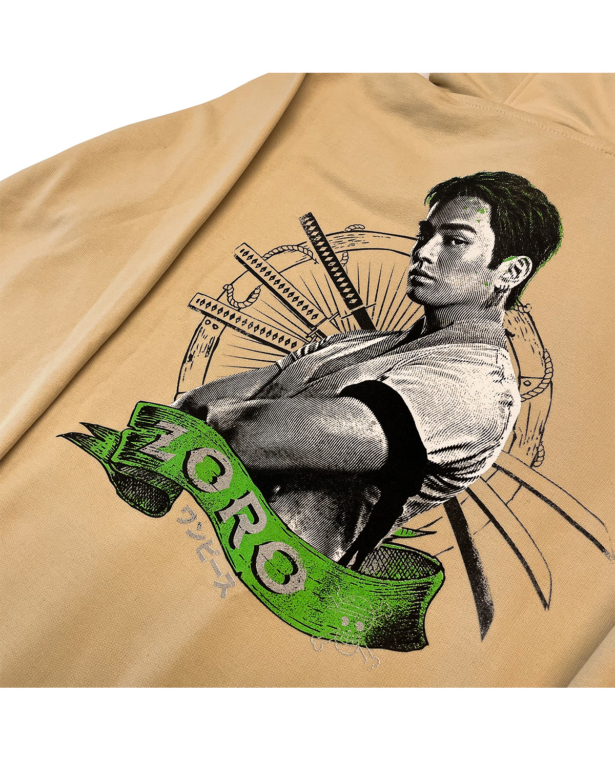 SUDADERA ARENA NETFLIX ONE PIECE ZORO GRANDE - Image 3