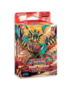YU GI OH TRADING CARD GAME STRUCTURE DECK FIRE KINGS
