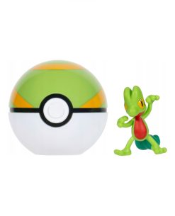 CLIP AND GO POKEMON TREECKO WITH NEST BALL