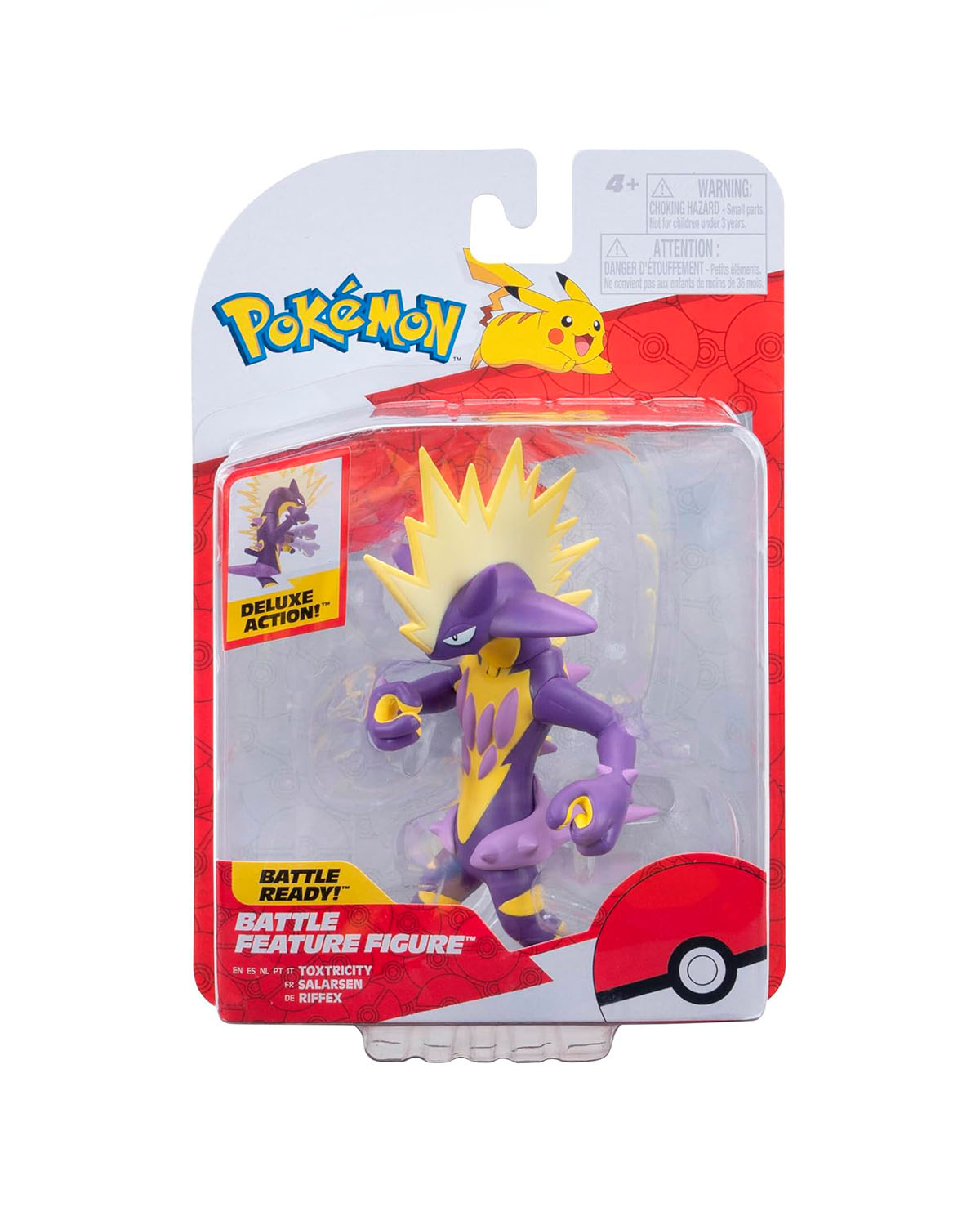 FIGURA POKEMON BATTLE 4.5 PULGADAS TOXTRICITY - Image 3
