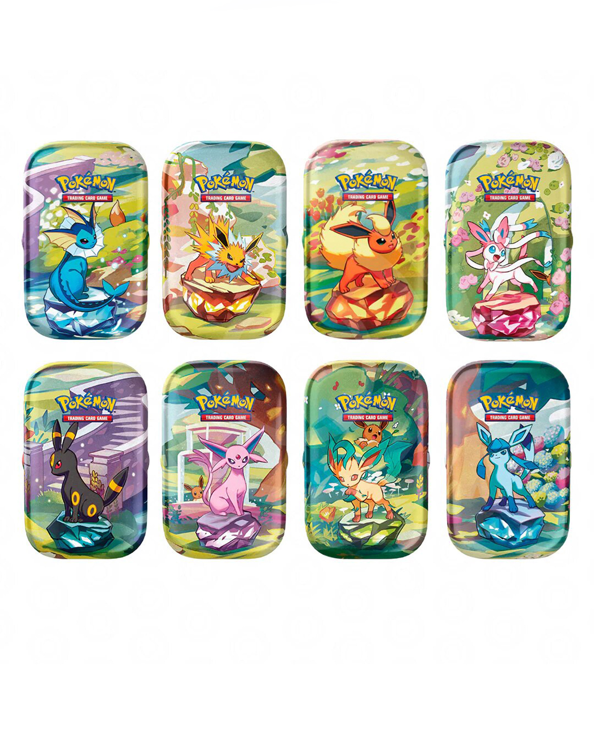 POKEMON TCG SCARLET AND VIOLET 8.5 PRISMATIC EVOLUTIONS MINI TINS ESPANOL