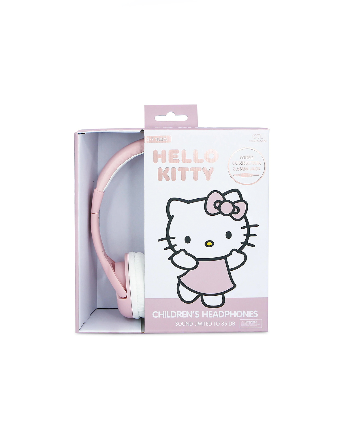AUDIFONOS HELLO KITTY ROSE GOLD CHILDRENS - Image 3