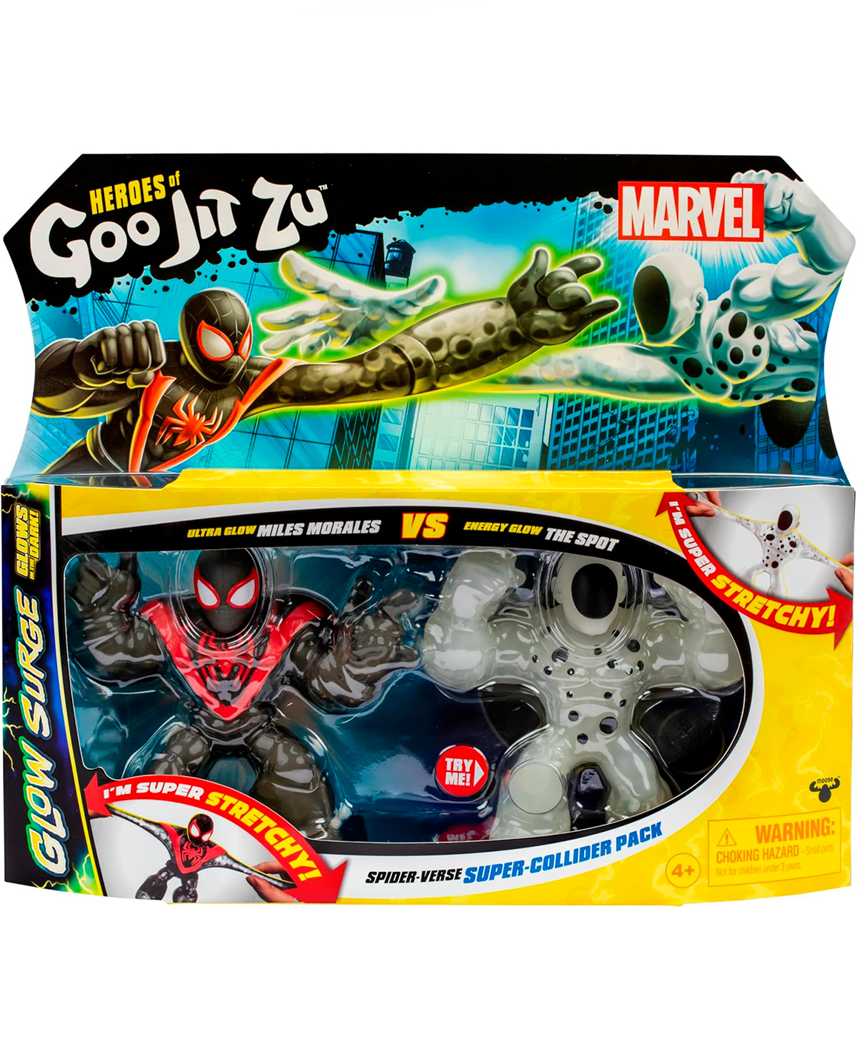 FIGURA DE ACCION ELASTICA GOO JIT ZU MARVEL 2 PACK