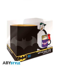 TAZA DE CERAMICA SENSIBLE AL CALOR DC COMICS BATMAN AND JOKER