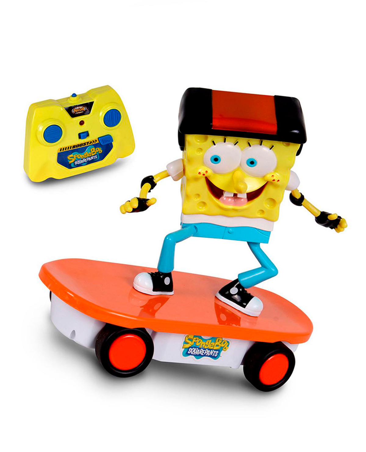 VEHICULO RADIO CONTROL BOB ESPONJA PATINADOR 2.4 GHZ