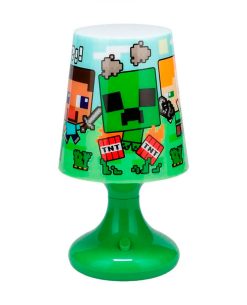 LAMPARA DE MESA MINECRAFT