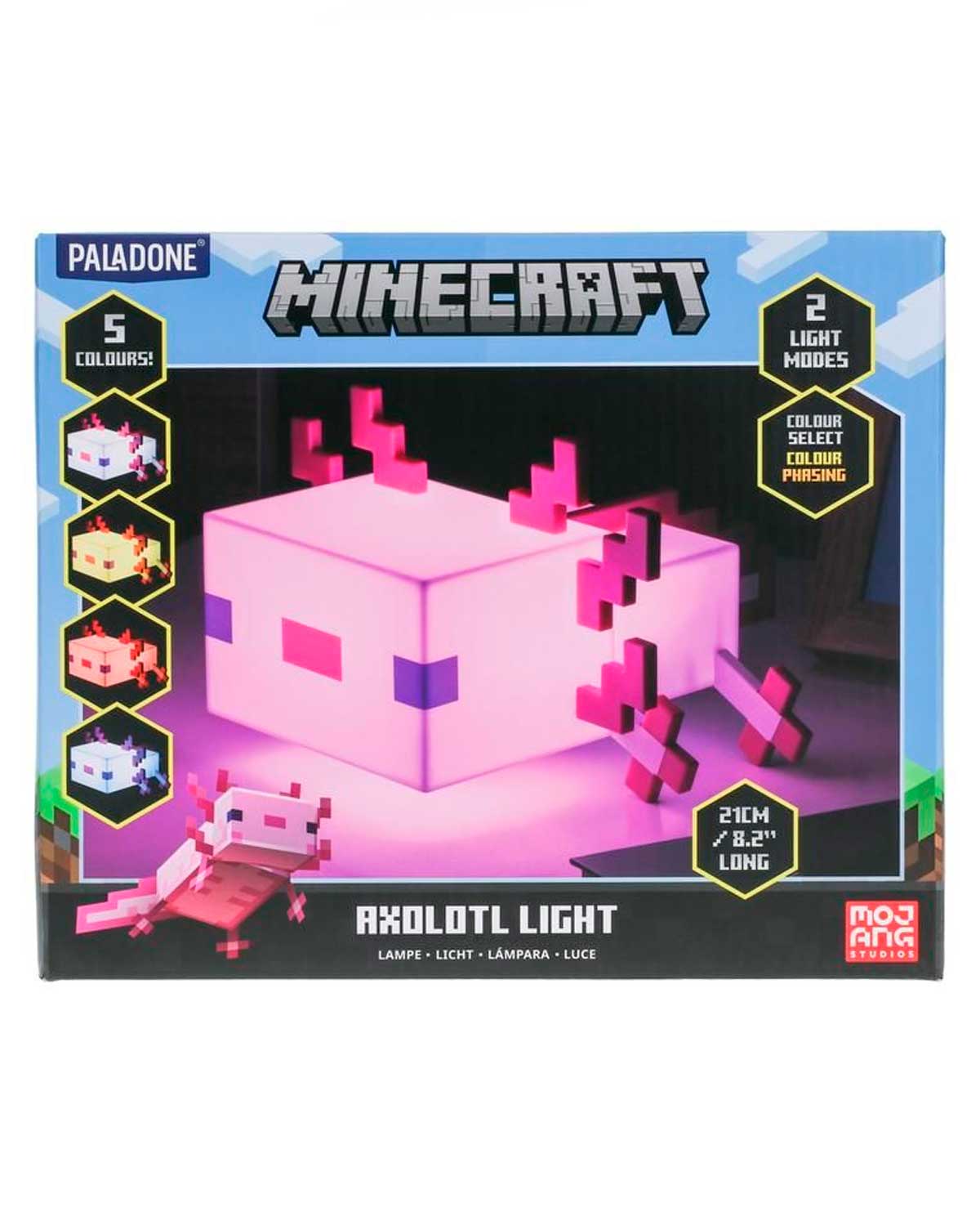 LAMPARA MINECRAFT AXOLOTE - Image 4