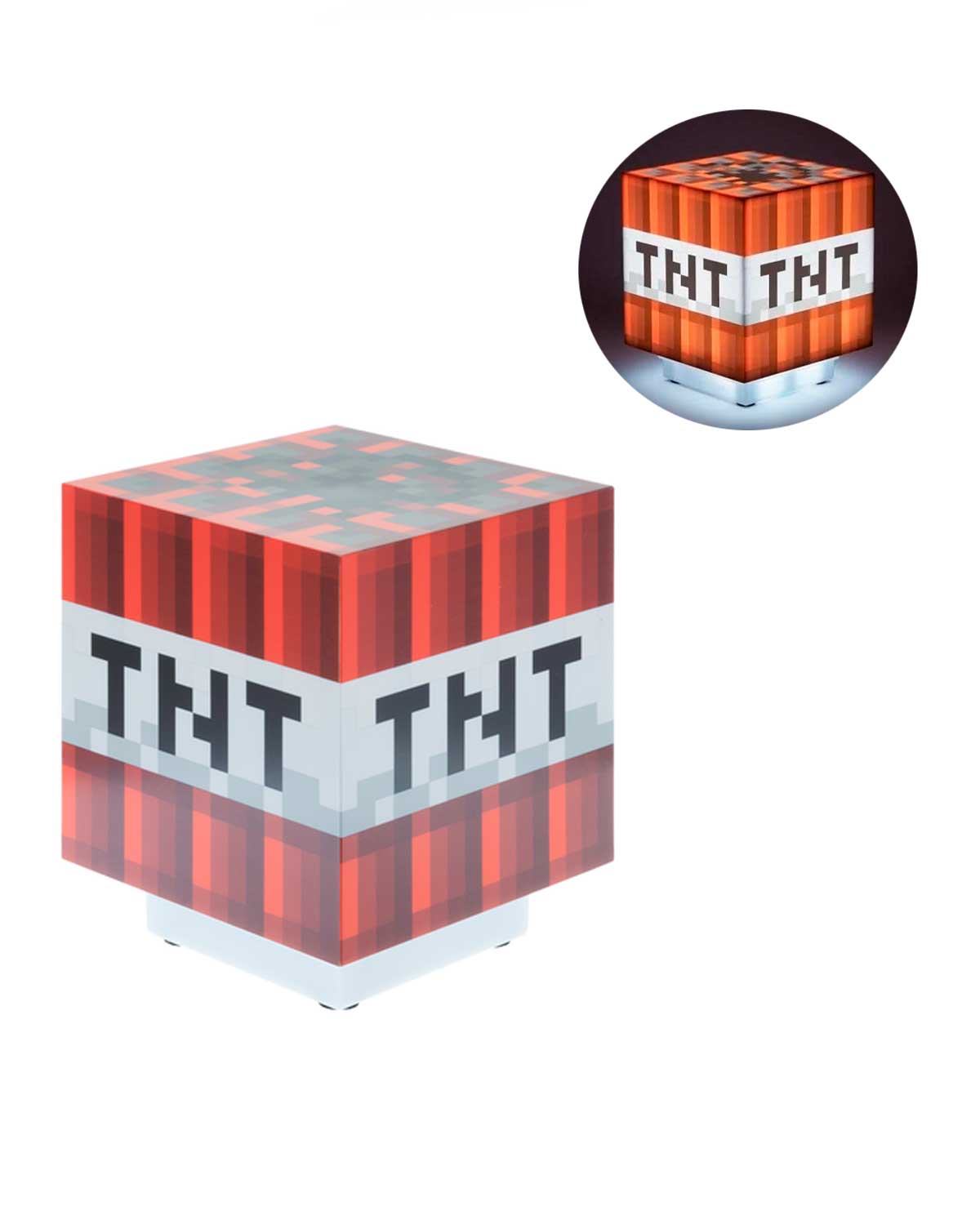 LAMPARA MINECRAFT TNT CON SONIDO