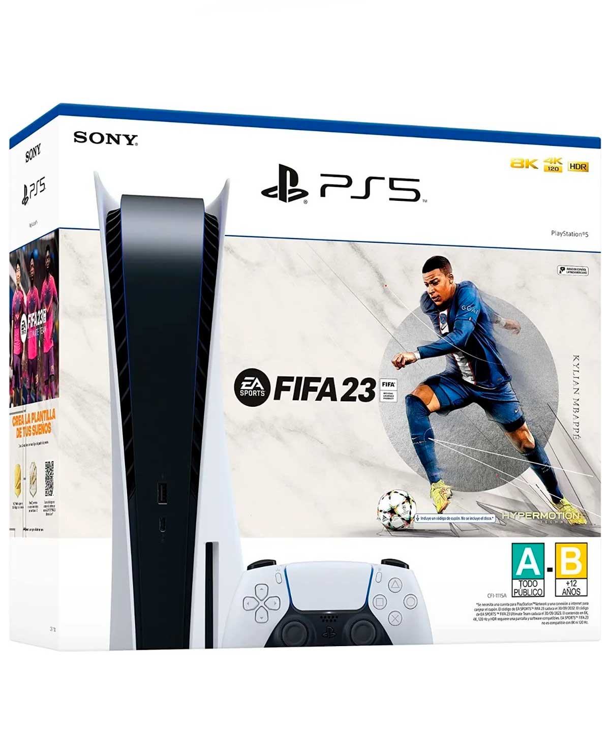 CONSOLA PLAYSTATION 5 BUNDLE EDICION FIFA 23