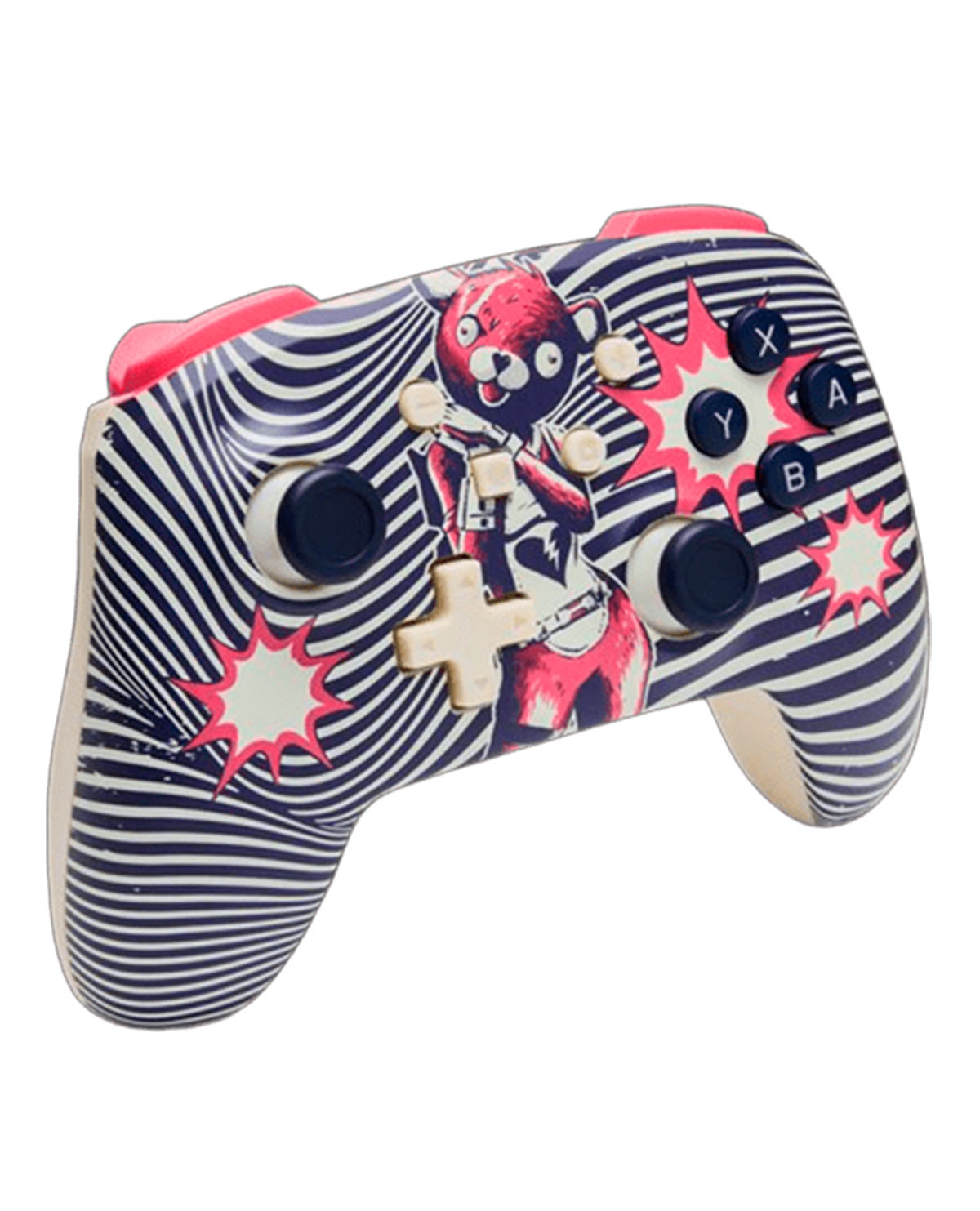 CONTROL NINTENDO SWITCH INALAMBRICO POWER A CORE FORNITE CUDDLE TEAM LEADER - Image 3