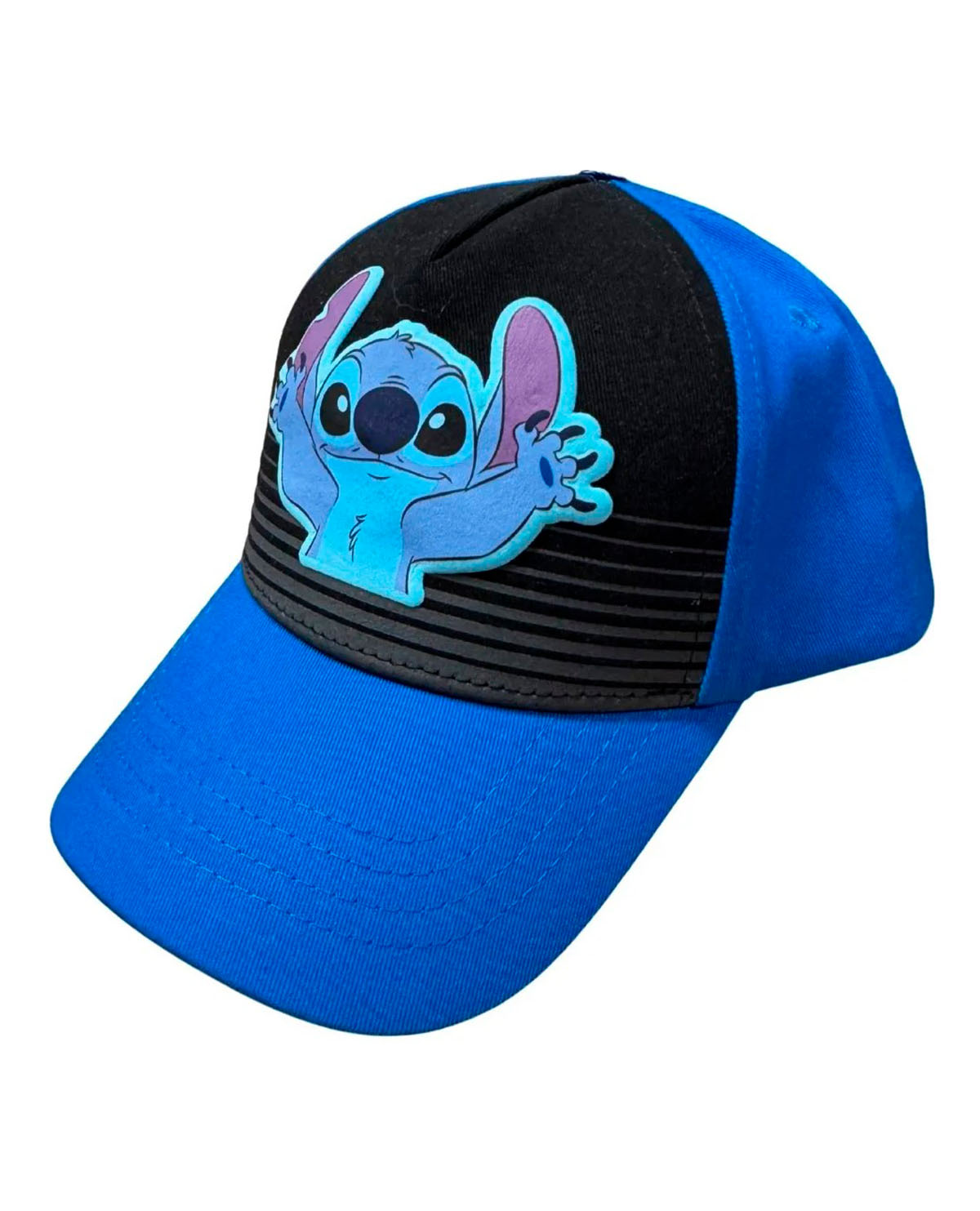 GORRA STITCH AZUL CON NEGRO - Image 2