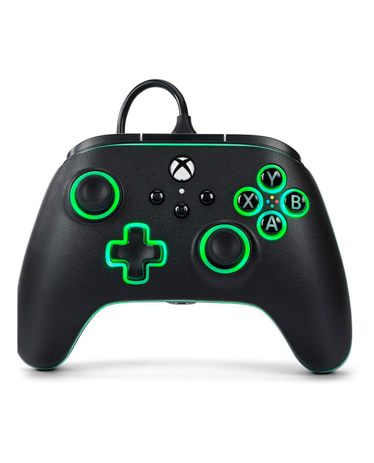 CONTROL XBOX ALAMBRICO POWER A ADV LUMECTRA BLACK