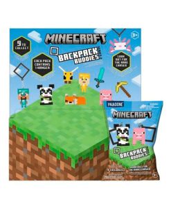 LLAVEROS PARA MOCHILA MINECRAFT BUDDIES SERIES 2