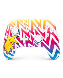 CONTROL NINTENDO SWITCH INALAMBRICO POWER A PIKACHU VIBRANT