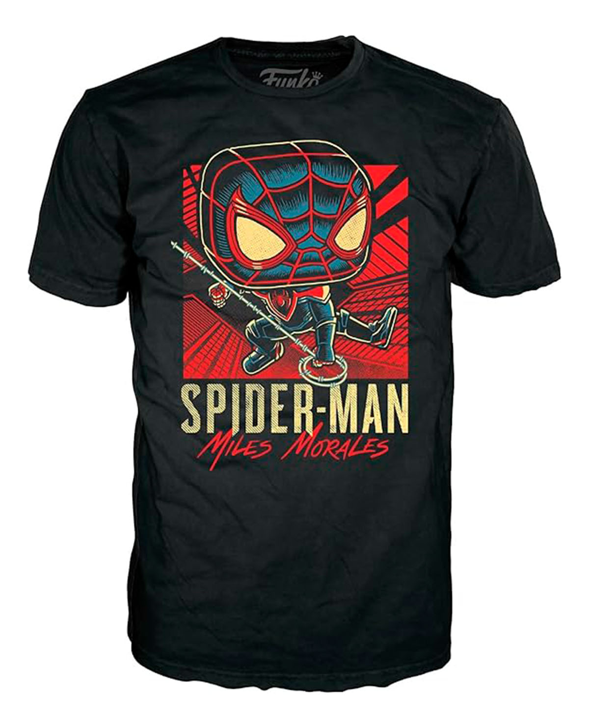 PLAYERA FUNKO POP TEES MILES MORALES GRANDE