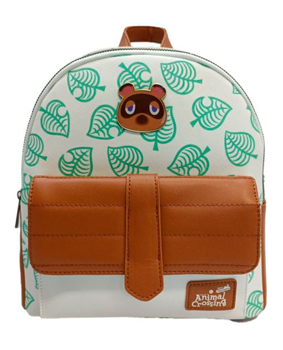 MINI BACKPACK BIOWORLD ANIMAL CROSSING TOM NOOK LEAF