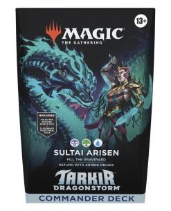 MAGIC THE GATHERING TRADING CARD GAME TARKIR DRAGONSTORM COMMANDER SULTAI ARISEN DECK