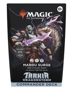 MAGIC THE GATHERING TRADING CARD GAME TARKIR DRAGONSTORM COMMANDER MARDU SURGE DECK