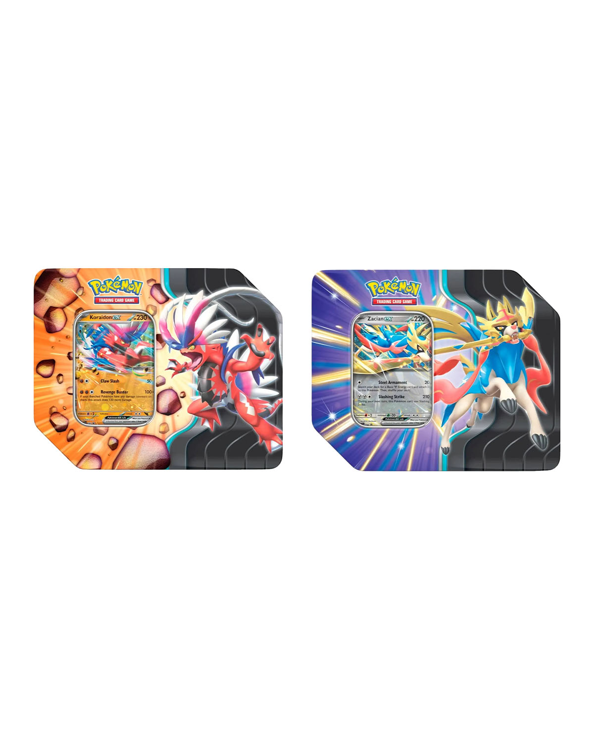 POKEMON TRAIDING CARD GAME SLASHING LEGENDS TIN