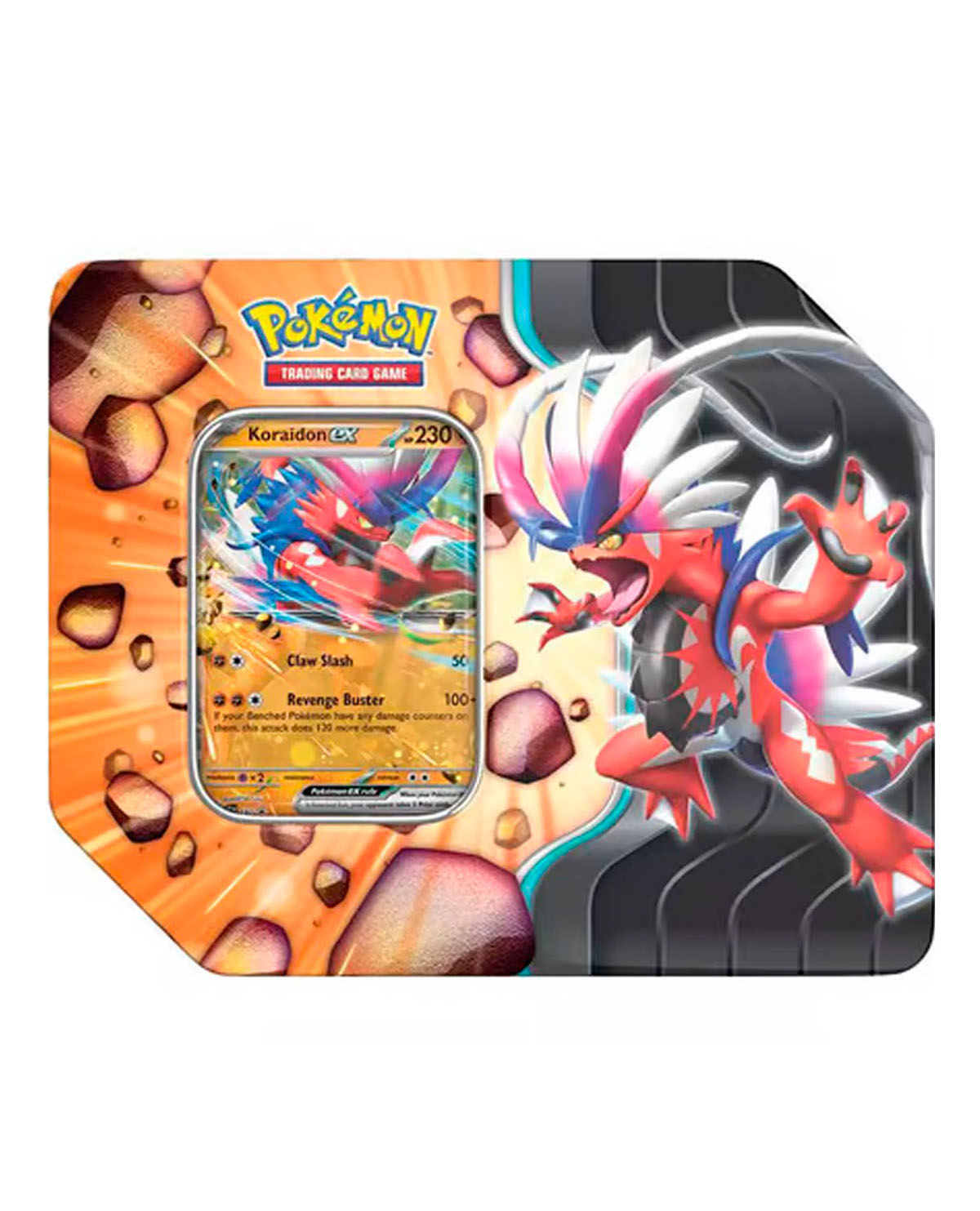 POKEMON TRAIDING CARD GAME SLASHING LEGENDS TIN - Image 2