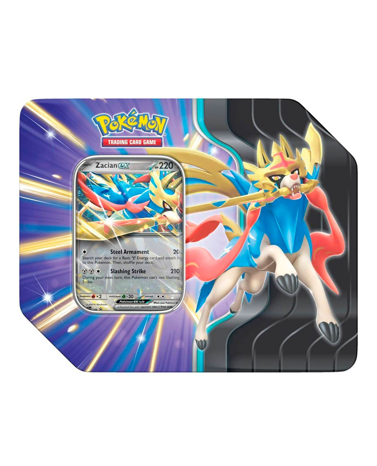 POKEMON TRAIDING CARD GAME SLASHING LEGENDS TIN - Image 3
