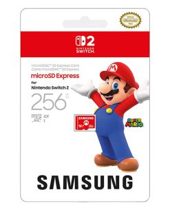 MEMORIA MICRO SD EXPRESS 256GB NINTENDO SWITCH 2