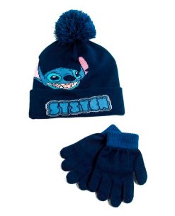 GORRO Y GUANTES STITCH BITING