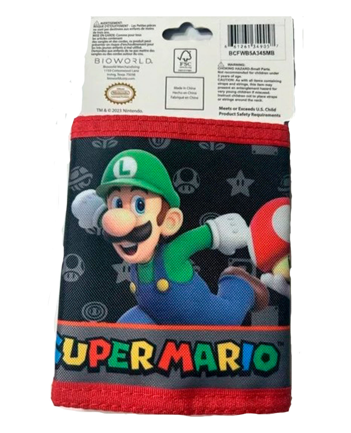 CARTERA SUPER MARIO AND LUIGI TRIFOLD - Image 2