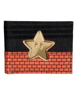 CARTERA SUPER MARIO BROS ESTRELLA BIFOLD
