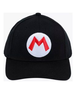 GORRA SUPER MARIO BROS LOGO MARIO 3D