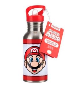 BOTELLA DE METAL SUPER MARIO BROS MARIO