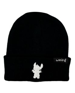 GORRO NEGRO STITCH SILUETA
