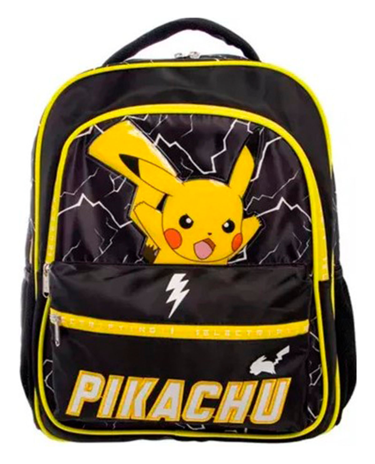 BACK PACK TRUZT POKEMON PIKACHU NEGRA