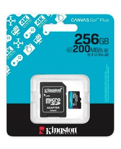 MEMORIA KINGSTON SD 256 GB CANVAS GO PLUS