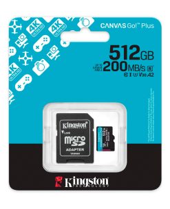 MEMORIA KINGSTON SD 512 GB CANVAS GO PLUS
