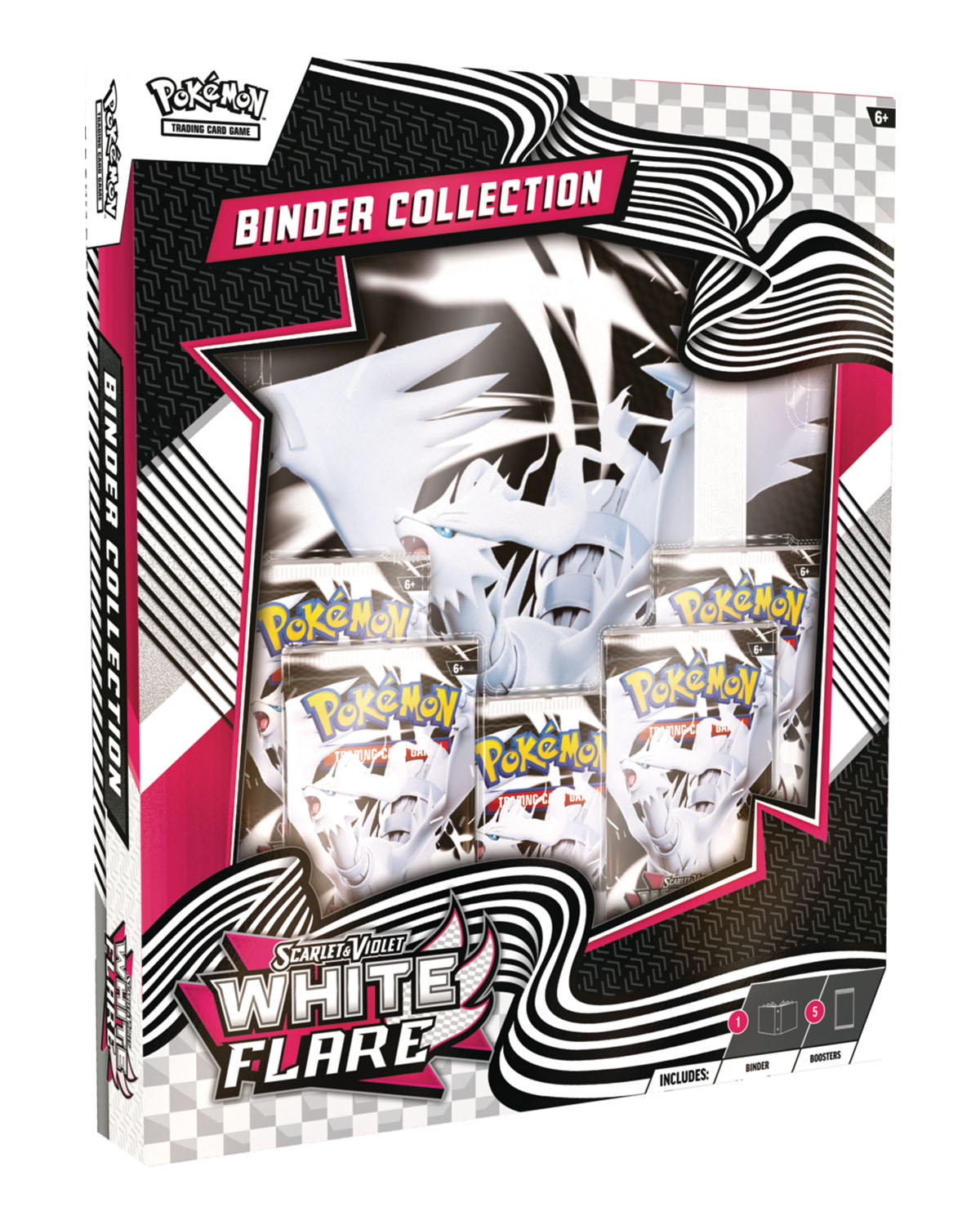 POKEMON TCG SCARLET AND VIOLET WHITE FLARE BINDER COLLECTION