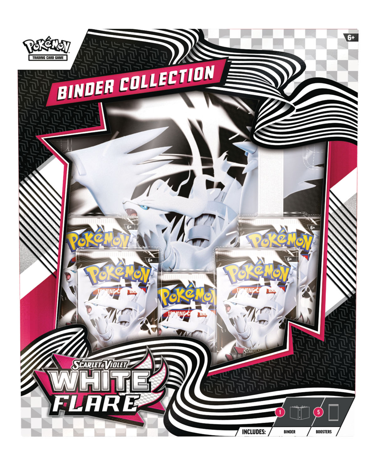 POKEMON TCG SCARLET AND VIOLET WHITE FLARE BINDER COLLECTION - Image 2