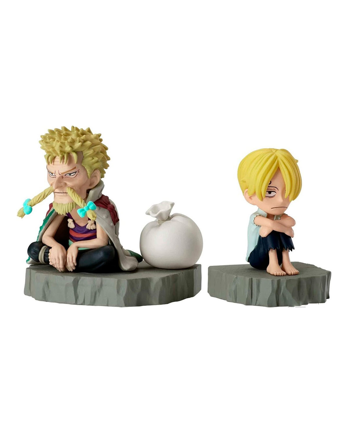 FIGURA BAN ONE PIECE LOG STORIES SANJI AND ZEFF