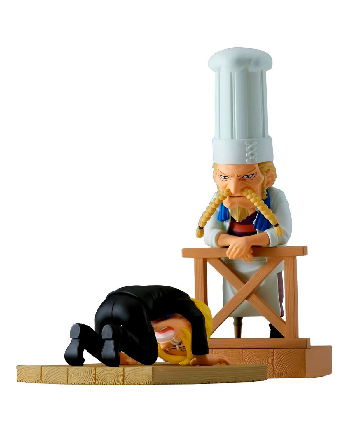 FIGURA BAN ONE PIECE WOLRD SANJI AND ZEFF