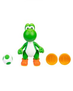 FIGURA NINTENDO 4 PULGADAS YOSHI WITH GREEN EGG