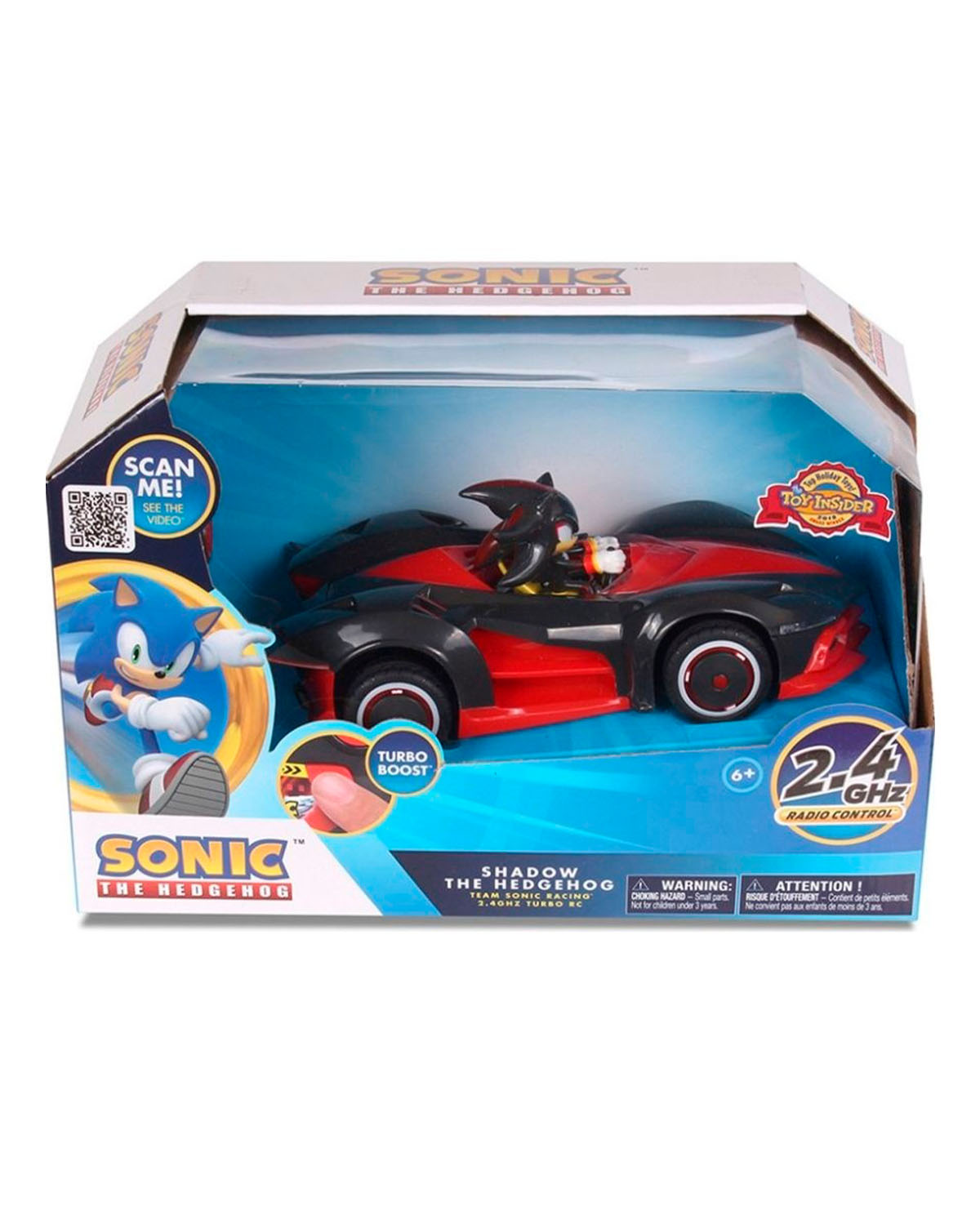 VEHICULO RADIO CONTROL SONIC THE HEDGEHOG SHADOW TURBO BOOST 2.4 GHZ - Image 2