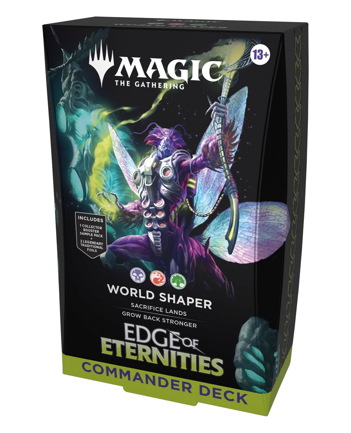 MAGIC THE GATHERING TCG EDGE OF ETRNITIES COMMANDER WORLD SHAPER DECK
