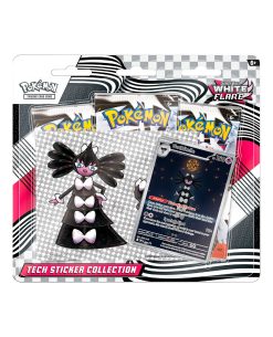 POKEMON TRADING CARD GAME S AND V WHITE FLARE TECH STICKER COLLECTION