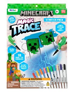KIT DE LAPICES MINECRAFT CON TINTA INVISIBLE PALADONE