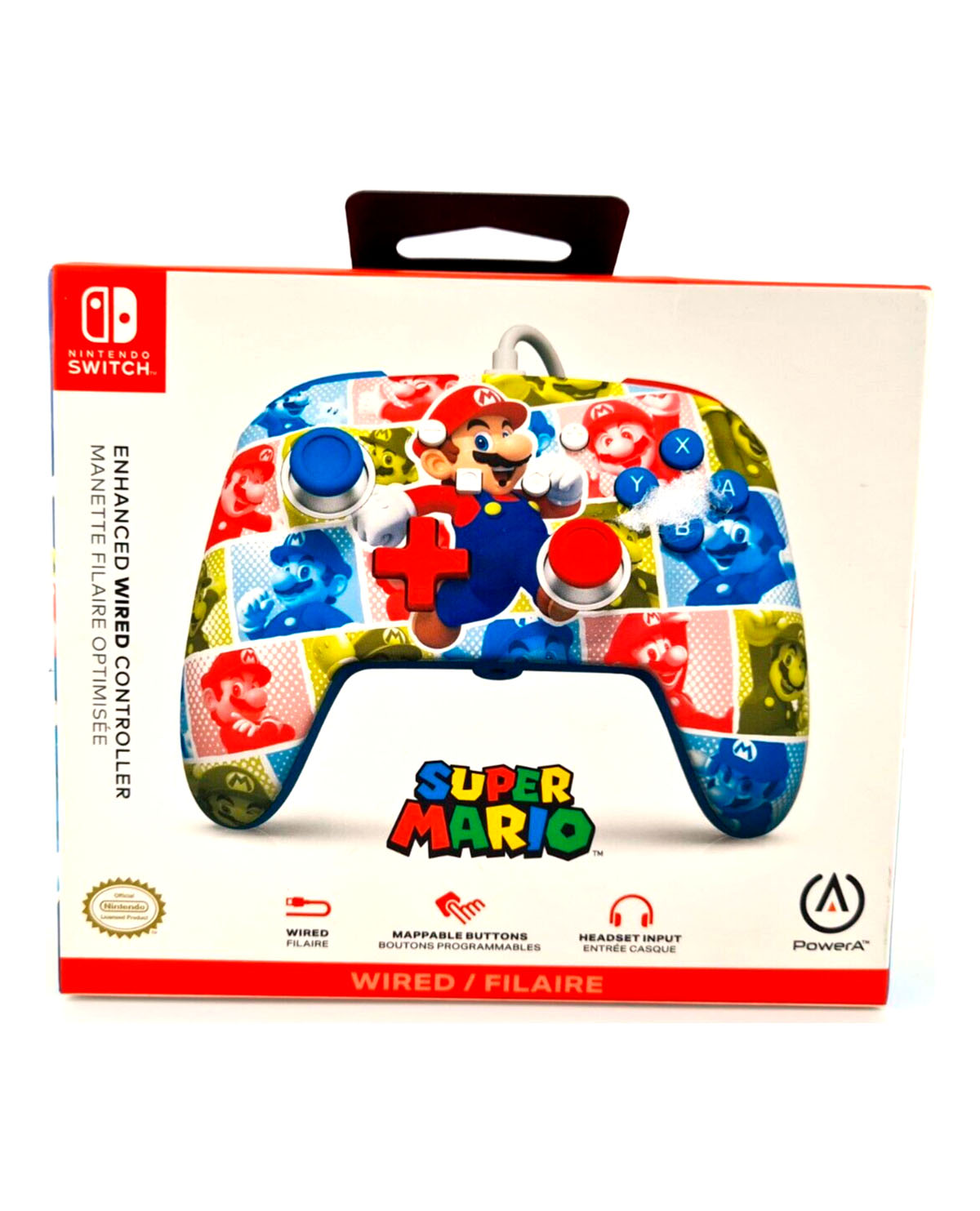 CONTROL ALAMBRICO POWER A MARIO HERO - Image 3