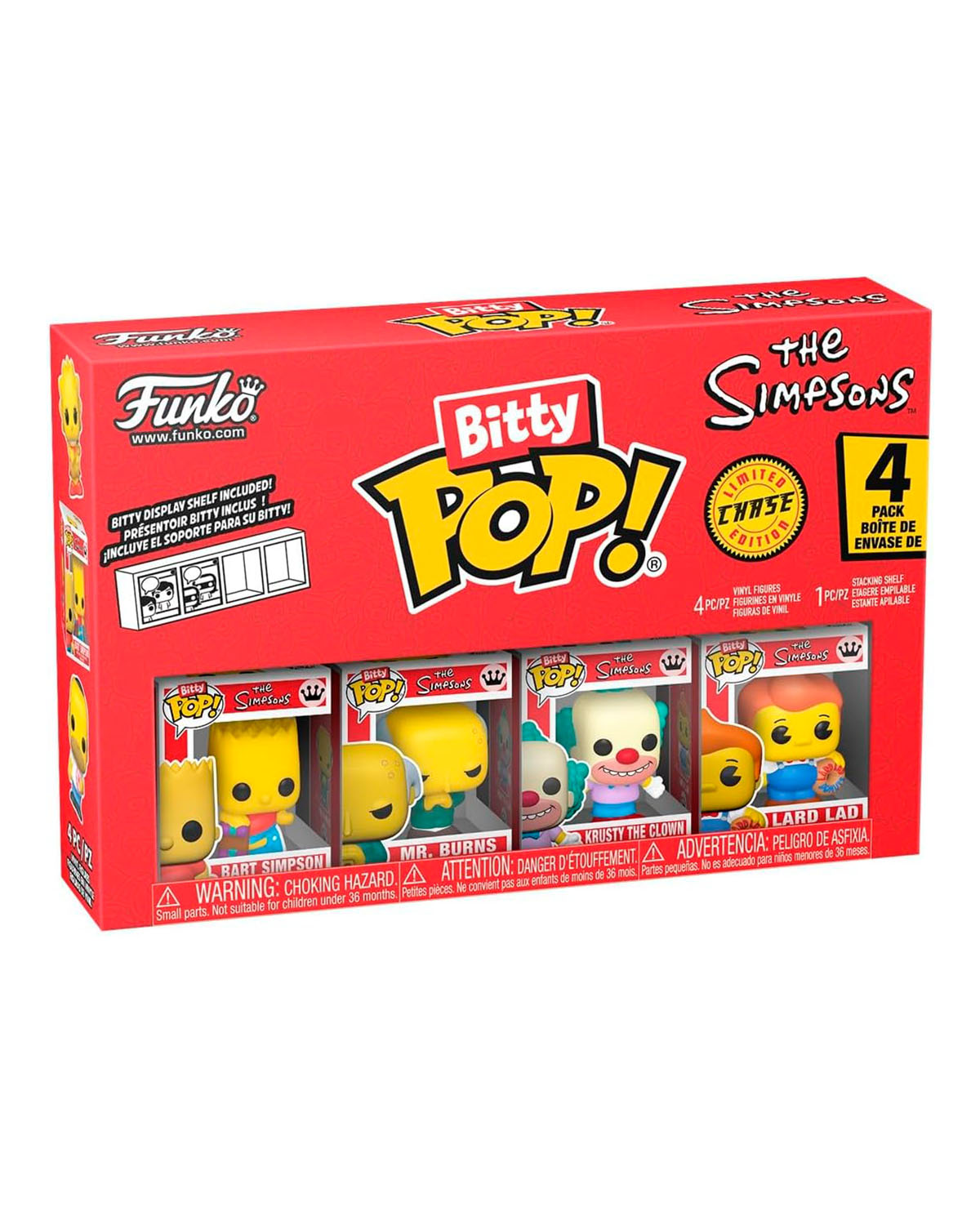 FUNKO BITTY POP LOS SIMPSONS BART 4 PACK - Image 2