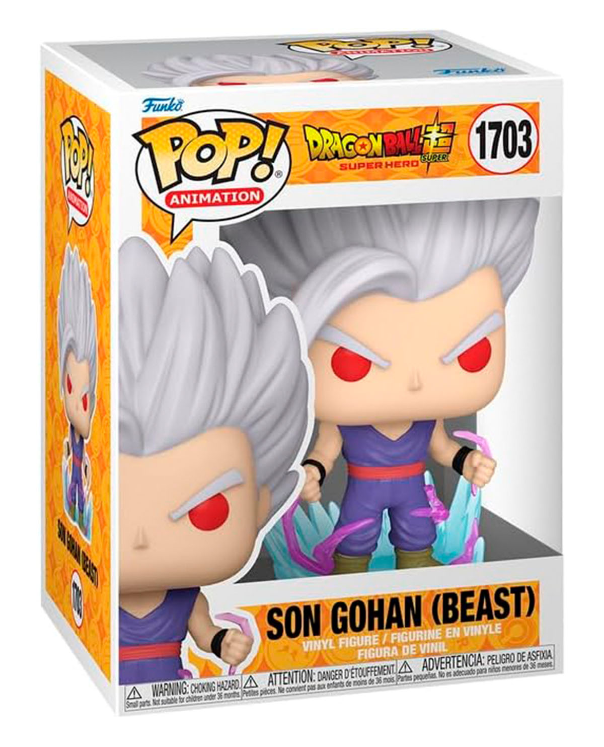 FUNKO POP ANIMATION DRAGON BALL SUPER HERO GOHAN BEAST - Image 2