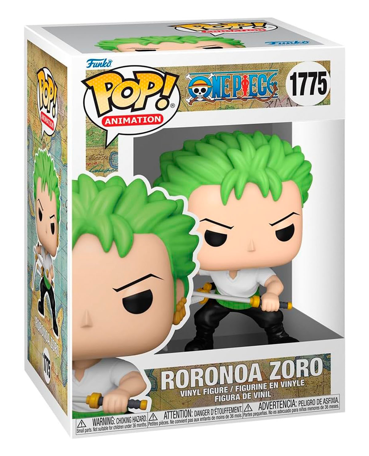 FUNKO POP ANIMATION ONE PIECE ZORO EVERGREEN - Image 2